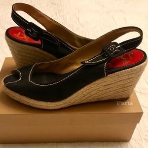 louboutin espadrilles, well loved but well kept
